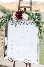 Circle Oak Ranch Temecula Wedding Seating Chart Wedding