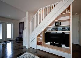 750 Sq Ft 2 Bedroom 2 Bath Garage Laneway Small House Space Under Stairs Stairs Design Cabinet Under Stairs