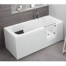 Diese griffe die an der badewanne fixiert werden sind besonders für senioren geeignet, da diese durch einen. Badewanne Fur Barrierefreies Bad Mit Tur Rechts Und Integrierter Abnehmbarer Sitzbank Fur Senioren Vovo 140 Cm Beste Losungen Fur Barrierefreies Bad