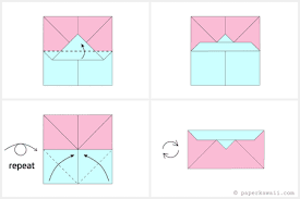 Depending on the size of paper you may end up with a square envelope or a rectangular one. How To Make An Envelope Out Of A Piece Of Paper How To Wiki 89