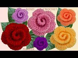 Check spelling or type a new query. Tutorial Rosa Crochet O Ganchillo Flor