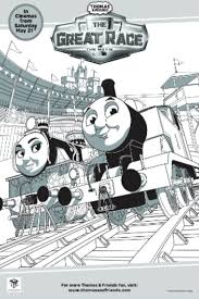 Thomas the train and friends coloring pages online free of thomas and friends coloring pages. Thomas Colouring Pages The Great Race