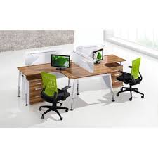 Modern Modular Office Table Office Work Station Cubicles With Metal Legs Cf P81607 Global Sources