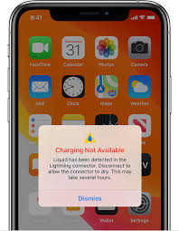 If you power down after charging begins, the iphone will remain turned off while still charging. If You See A Liquid Detection Alert On Your Iphone Apple Support