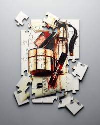 Cosmetic Art Paper Puzzle Still Life Photography Photographed By Still Life Photographer Daniel Lindh Cosmetic Art Still Life Photography Eye Makeup Tips