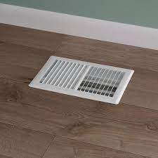 Floor vent covers 6 x 10. Everbilt 6 In X 10 In 2 Way Steel Floor Register In White E150mw 06x10 The Home Depot