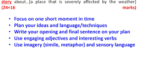 Aqa english exam skills language paper 1 lesson 5: Quickfire Notes Aqa English Language Paper 1 Question 5 Youtube