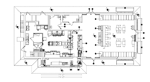 Autocad Office Floor Plan Cad Drawing