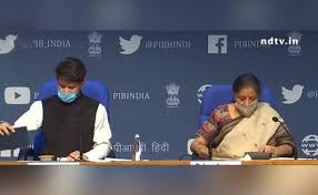 Reforms In Defence Civil Aviation Announces Finance Minister Nirmala Sitharaman Highlights
