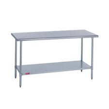 The natural bamboo wood creates a warm and vibrant expression that is combined with simple glass and steel. Kitchen Work Table 30 Wx24 Dx36 H Stainless Steel Top Central Restaurant Products