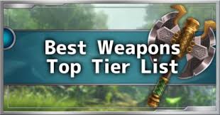 By admin april 10, 2021, 5:28 am. Dauntless Top Weapon Ranking Tier List Gamewith