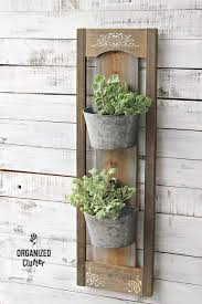 Rustic Diy Wall Planter For Inside Or Outside Diy Wall Planter Diy Rustic Wall Rustic Diy