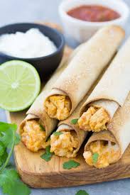 Calories 255 calories from fat 63. Baked Chicken Taquitos Kristine S Kitchen