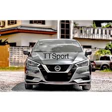 The almera dimensions is 4425 mm l x 1695 mm w x 1500 mm h. Nissan Almera 2020 2021 2022 Ttsport Bodykit Body Kit Front Side Rear Skirt Lip Tt Sport Shopee Malaysia