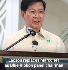 Senator Erwin Tulfo is now the acting chairperson of the Senate blue ribbon  committee, following the resignation of Senator Panfilo “Ping” Lacson from  the post, Senate President Vicente “Tito” Sotto III confirmed