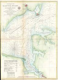 Preliminary Chart Of Hampton Roads And Elizabeth River