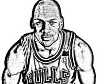How printable instant download works: Basket Nba Coloring Page