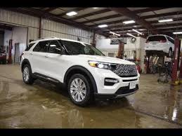 2020 Star White Metallic Ford Explorer Limited Ft6802 Motor Inn Auto Group Youtube
