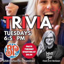 Music video bingo at Boston Pizza in Toronto