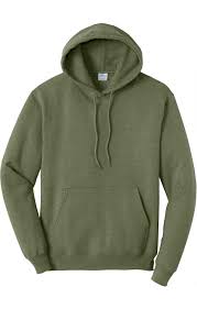 Port & Company Unisex Core Fleece Pullover Hoodie Pc78 H Olive ...