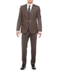 Seit gestern bin ich nun im besitz eines klassischen dunkelblauen anzugs und frage mich, welche farben ich dazu kombinieren kann: Braunen Anzug Kombinieren 500 Herren Outfits 2021 Lookastic