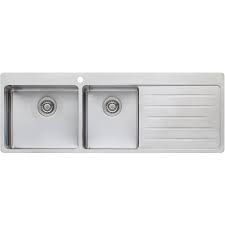 sonetto 1 & 3/4 bowl topmount sink with