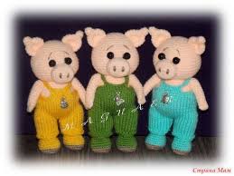 мультфильм три поросенка ниф ниф наф наф нуф нуф Nif Nif Naf Naf Nuf Nuf Vyazanye Kukly Vyazanie Vyazanye Igrushki