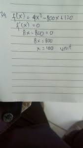 Sebuah industri kecil mempunyai 2 jenis barang (barang m dan barang n) dengan menggunakan 2 mesin (mesin r1 dan r2). Untuk Memproduksi X Unit Barang Perhari Diperlukan Biaya Produksi Yang Dinyatakan Dalam Fungsi Brainly Co Id