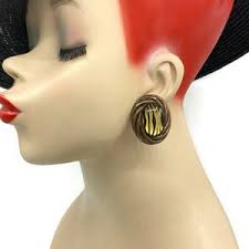 Glass Dinosaur Earrings