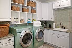 Our inspiring gallery of laundry room ideas will help you turn the room into a highly functional space that is comfortable, cool and pleasant. Eye Catching Laundry Room Shelving Ideas