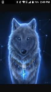 Elsa S Dog Anime Wolf Galaxy Painting Anime