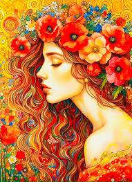 Summer Lady 🌺🌿🌸🌿🎨✨