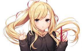 Four different texture for choice. Blonde Ponytail Computer Wallpapers Wallpaper Cave