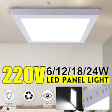 Every one of our lights has an ip code in in the technical specifications on its product page. Buy Led Ceiling Panel Light Ultrathin Lamp Square 6w 12w 18w 24w 220v Led Mounted Modern Down Lighting For Home Deco At Affordable Prices Free Shipping Real Reviews With Photos Joom