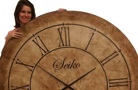 Large outdoor clocks are not as popular as they used to be a few decades back but they are still very common. Huge Wall Clocks The Big Clock Store