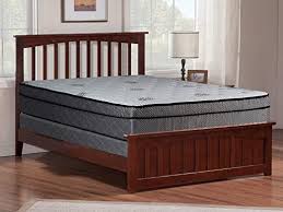 Mayton 13 Quot Queen Size Foam Encased Euro Top Soft Reinforced Cushioning Support No Assembly Requi In 2020 Full Size Mattress Euro Top Mattress Twin Mattress Size