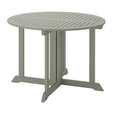 Our sturdy outdoor furniture is built to resist the elements and survive rain, wind, or sun. Bondholmen Table Outdoor Gray Stained 42 1 2 Ikea