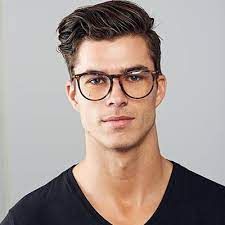 Ingram Mens Eye Glasses Brown Hair And Hazel Eyes Mens Glasses Frames