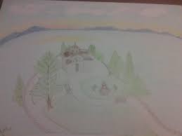 My Pencil Drawing Ohrid Lake Macedonia Pencil Drawings Drawings Crafts For Kids