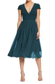 Free Shipping And Returns On Dress The Population Corey Chiffon Fit Flare Cocktail Dress At Nordstrom Com You Ll Be In 2020 Dress The Population Flare Dress Dresses