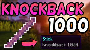 Op knockback stick by agentcs6. How To Get A Knockback 1 000 Stick In Minecraft 1 16 2021 Youtube