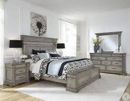 Levon Soft Grey Storage Bedroom Set Bedroom Set Grey Bedroom Furniture Grey Bedroom Set