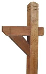Speed, affordability, and strength of a direct burial post while wood destroying organism have no post access hdpe lightweight, flexible and strong; In Stock Decorative Western Cedar Mailbox Post 6x6 Traditional Mailbox Accessories By Wilray Designs Houzz