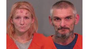 Police arrest a couple after finding used syringes in plain view of kids