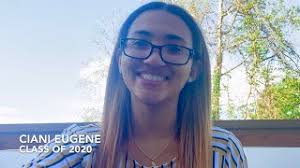 Ciani Eugene, Rowan University School of Health Professions Class of 2020