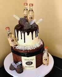 Man, these are making me hungry! Vodka Cake Design Images Vodka Birthday Cake Ideas