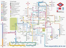 This page gives you an online version of the madrid metro map. Schematic Map Of The Madrid Metro Network 2007 Gifex