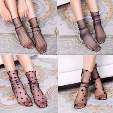 hot offer buy your women s mesh polka dot socks here and now we re glad to introduce you the excellent women s mesh polk in 2020 socks women girls socks fashion socks pinterest
