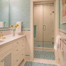 Some superb kids bathroom decor design ideas given below are worth adopting for your kids. Blue Glass Kids Bathroom Tiles Design Ideas