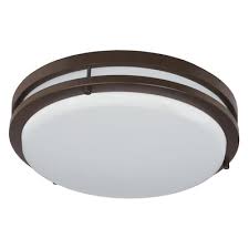 This flush mount ceiling light wraps up a custom kitchen or living area design. Flush Mount Lighting At Lowes Com